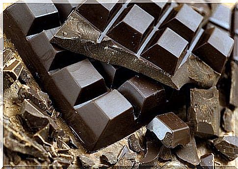 cracked chocolate