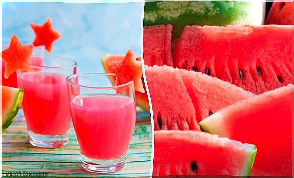 Watermelon and watermelon drink