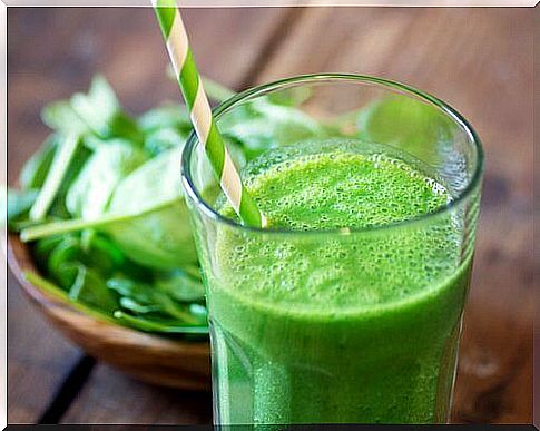 Green smoothie - even colon