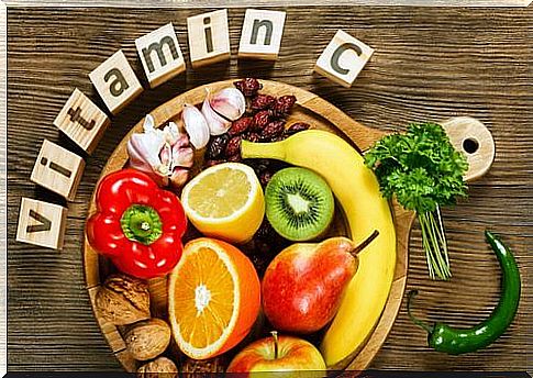 Fruits and vegetables - vitamins for healthy skin