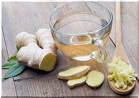 Prepare ginger to improve blood circulation