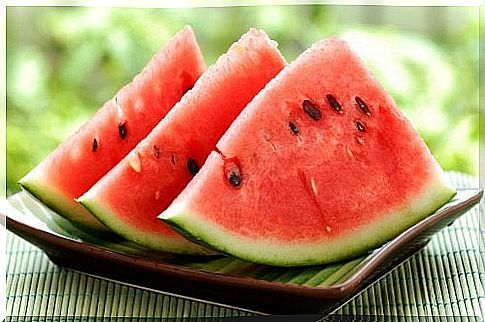 Watermelon slices