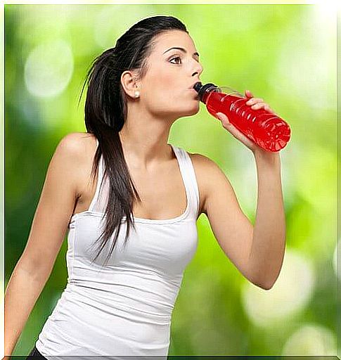 Woman drinking - increases your blood pressure