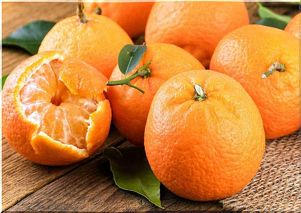 Some tangerines