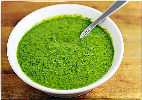 Green Sauce - Homemade Chimichurri