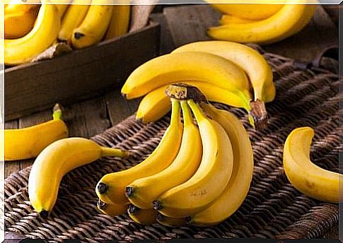 Ripe bananas