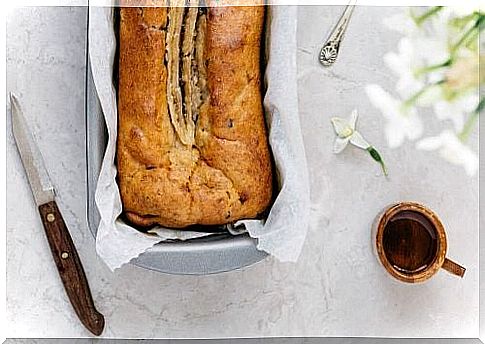 Recipe for banana bread