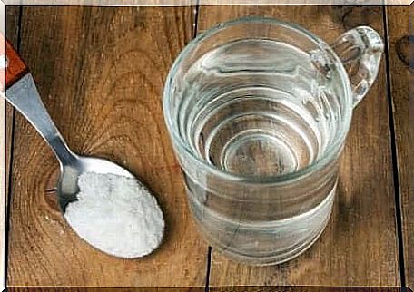 Baking soda and water