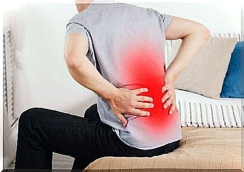 Man experiences severe back pain 