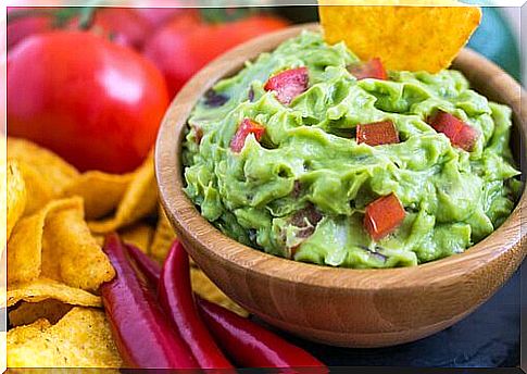 Homemade guacamole