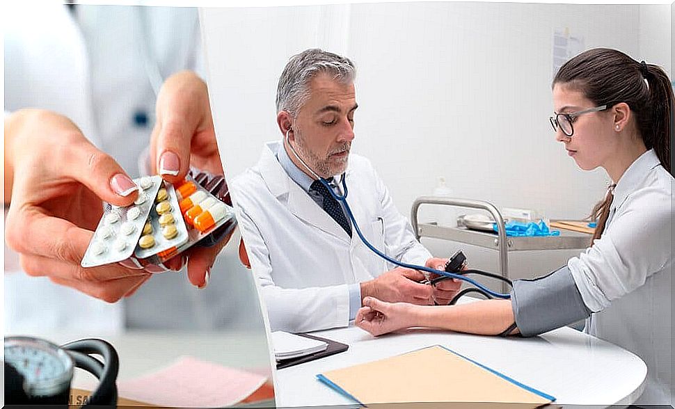 Woman at the doctor's