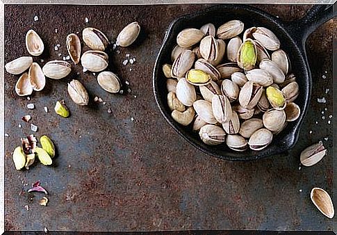 Nuts in bowl